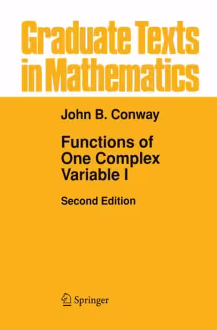 خرید و دانلود نسخه کامل کتاب Functions of One Complex Variable I