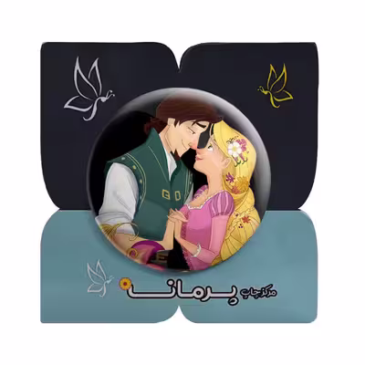 پیکسل پرمانه طرح گیسوکمند کد pm 15660