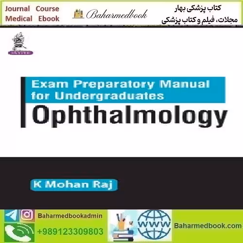Exam Preparatory Manual for Undergraduates Ophthalmology 2016