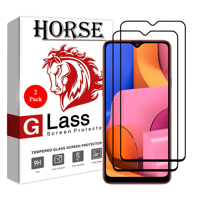 محافظ صفحه نمایش 5D هورس مدل FAG مناسب برای گوشی موبایل سامسونگ Galaxy A20s بسته دو عددی | کالا برتری