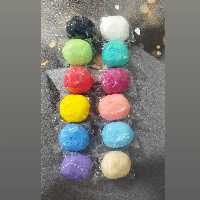 خمیر ایتالیایی پک 12 رنگ 50گرمی 600گرم هواخشک 