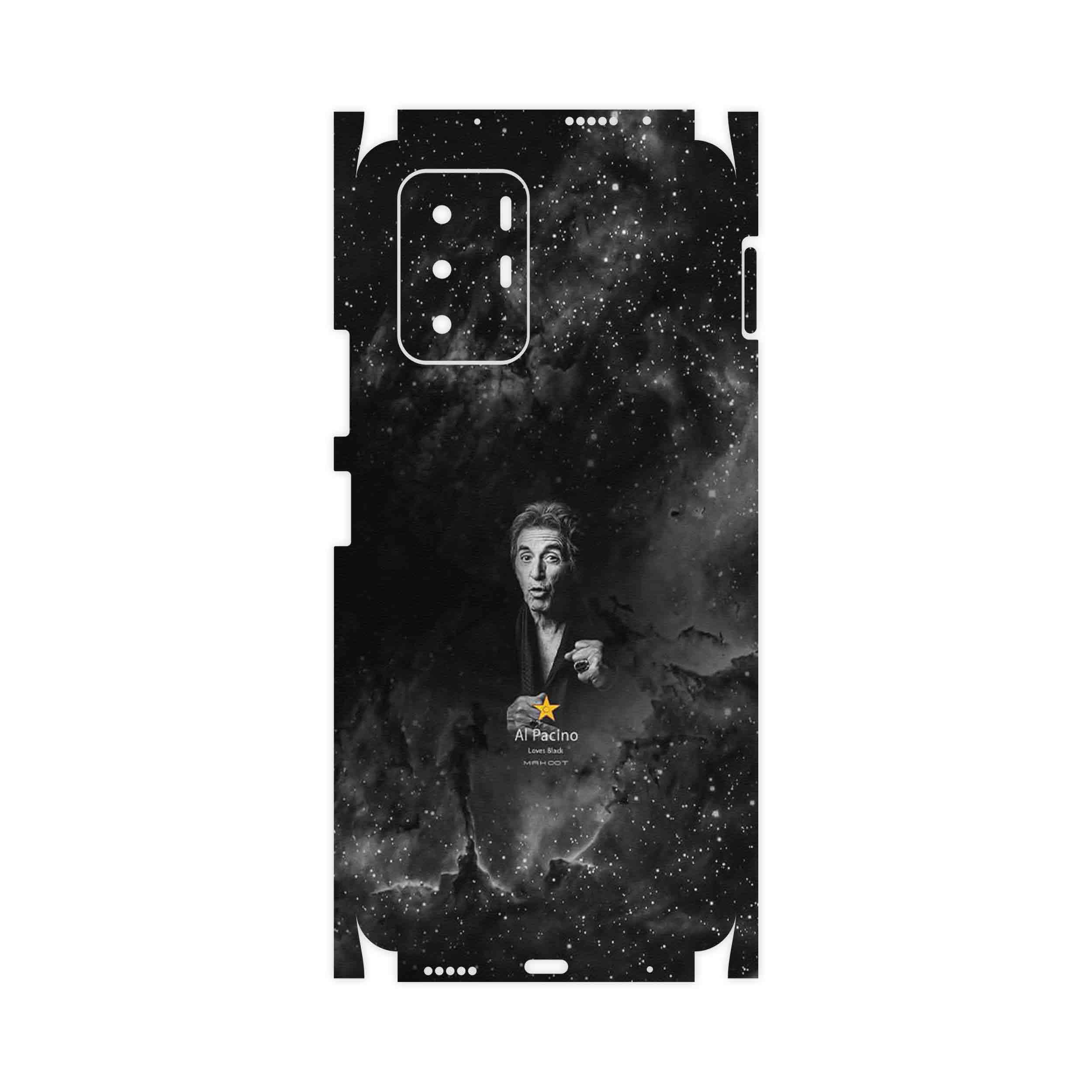 برچسب پوششی ماهوت مدل Al Pacino-FullSkin مناسب برای گوشی موبایل شیائومی Redmi Note 10 Pro (China)