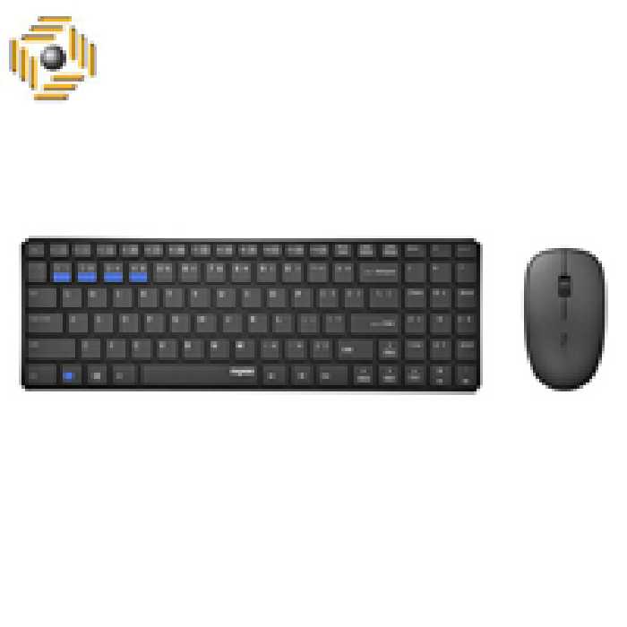 کیبورد و ماوس بی سیم رپو مدل 9300M