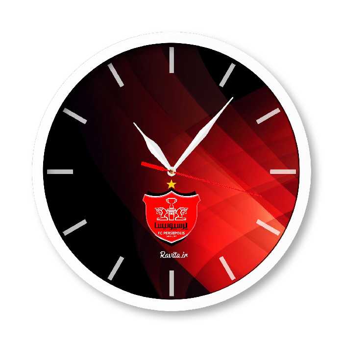 ساعت‌های دیواری راویتا طرح پرسپولیس 2126