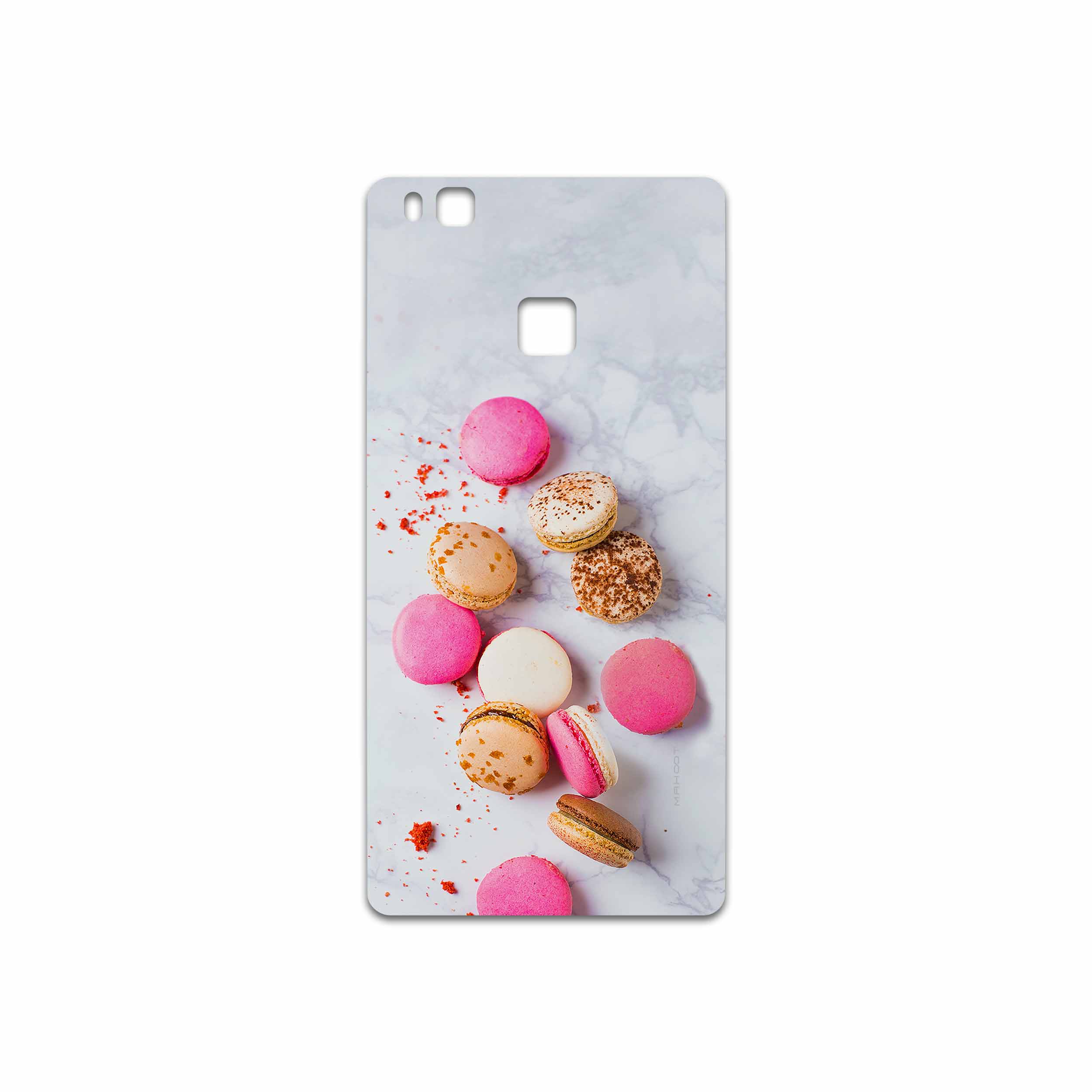 برچسب پوششی ماهوت مدل Macaron cookie مناسب برای گوشی موبایل هوآوی P9 Lite