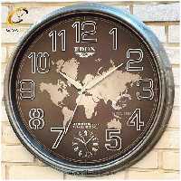 ساعت دیواری اورجینال ولدر PVC طوسی| کد رفرنس 616