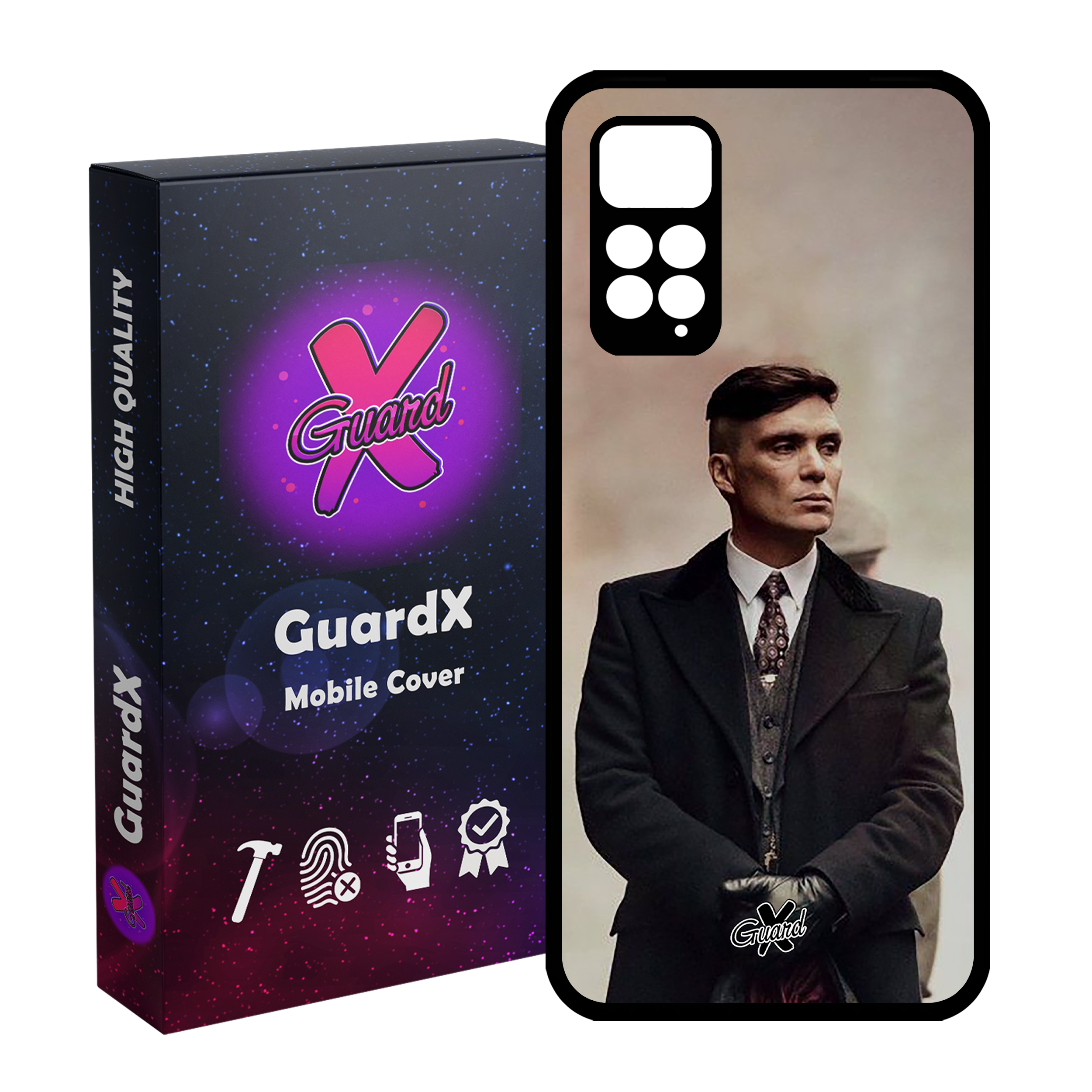 کاور گارد ایکس طرح Peaky Blinders مدل Glass10230 مناسب برای گوشی موبایل شیائومی Redmi Note 11 Pro 4G/5G