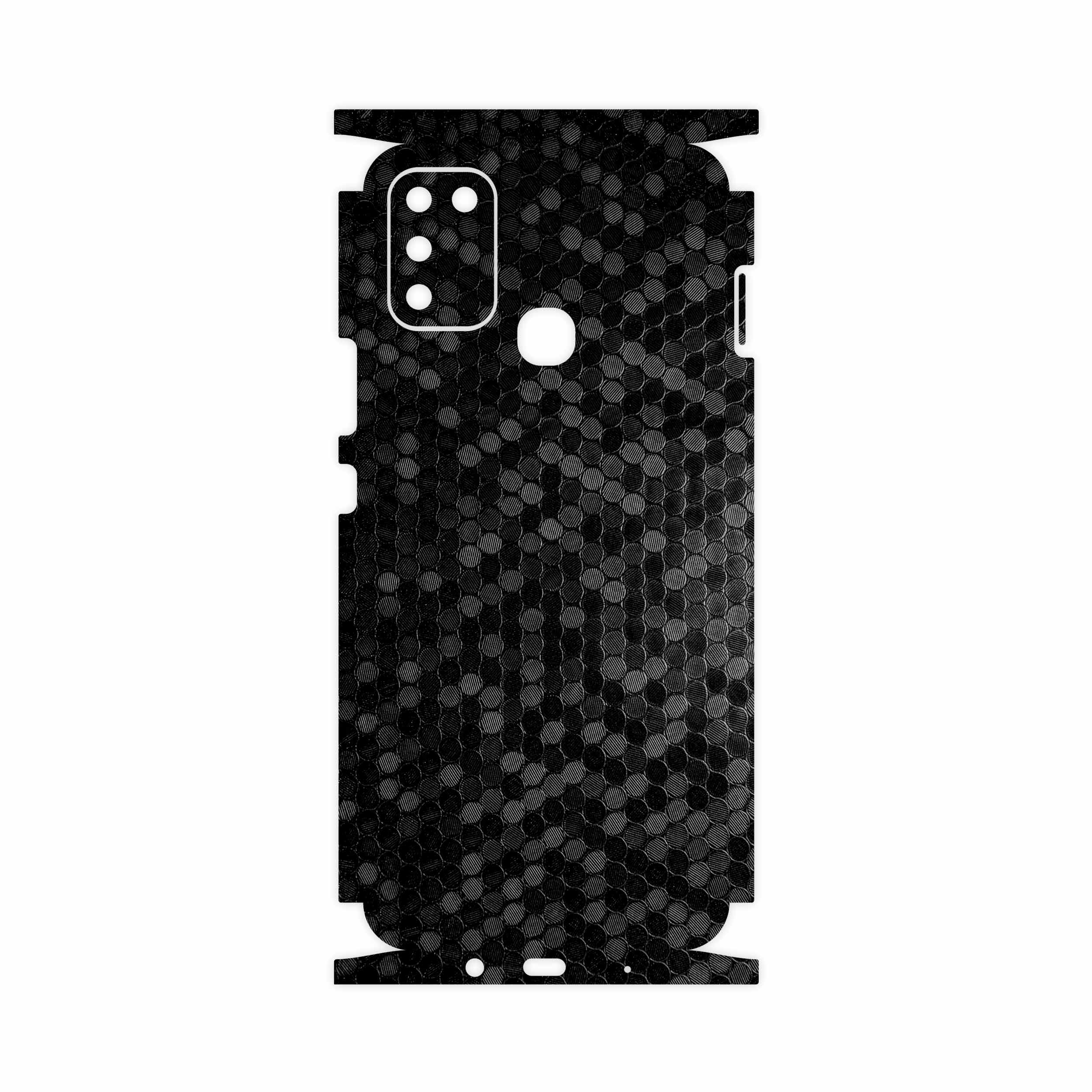 برچسب پوششی ماهوت مدل Honey-Comb-Circle-FullSkin مناسب برای گوشی موبایل اینفینیکس Hot 10 Play