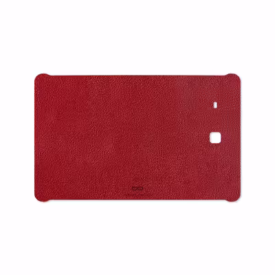 برچسب پوششی ماهوت مدل Red-Leather مناسب برای تبلت سامسونگ Galaxy Tab E 9.6 2015 T560