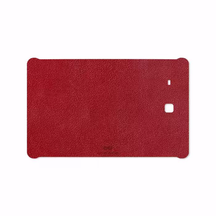 برچسب پوششی ماهوت مدل Red-Leather مناسب برای تبلت سامسونگ Galaxy Tab E 9.6 2015 T560