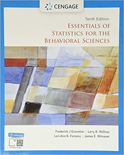 خرید و دانلود نسخه کامل کتاب Essentials of Statistics for the Behavioral Sciences (10th Edition) [2020] - PDF