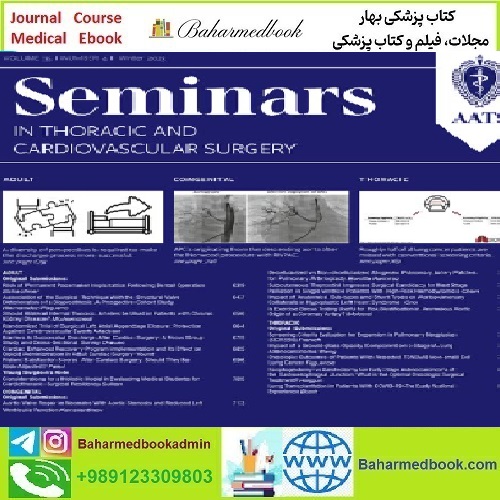 Seminars in Thoracic and Cardiovascular Surgery Volume 35 Issu