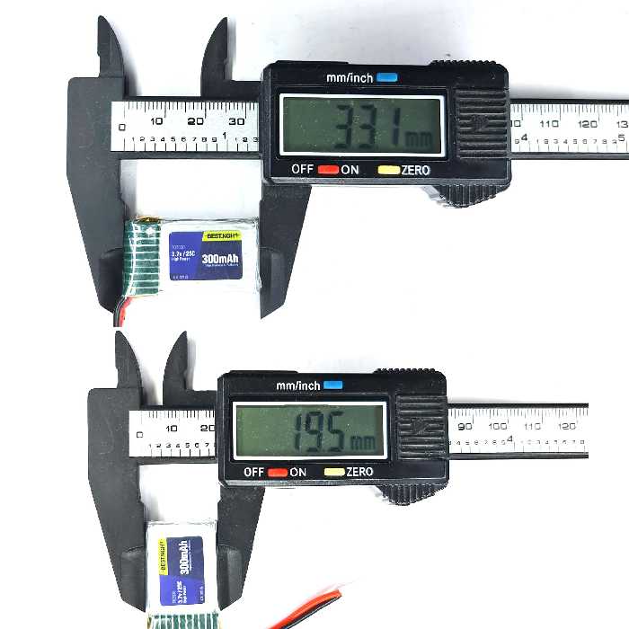 باتری لیتیومی بست ان جی اچ مدل HP-25C-702030 ظرفیت 300 میلی آمپر ساعت