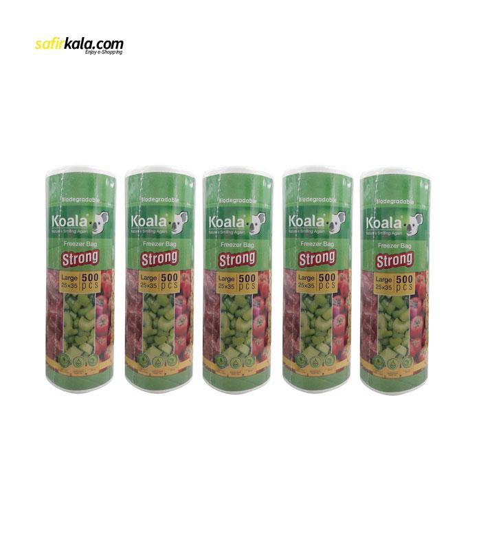 کیسه فریزر کوالا مدل strong بسته 5 عددی