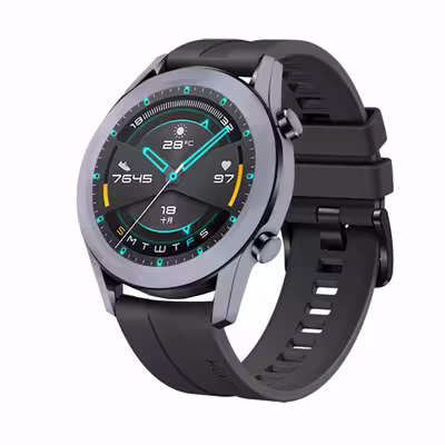 برچسب ماهوت طرح Matte-Silver مناسب برای ساعت هوشمند هوآوی Watch GT2