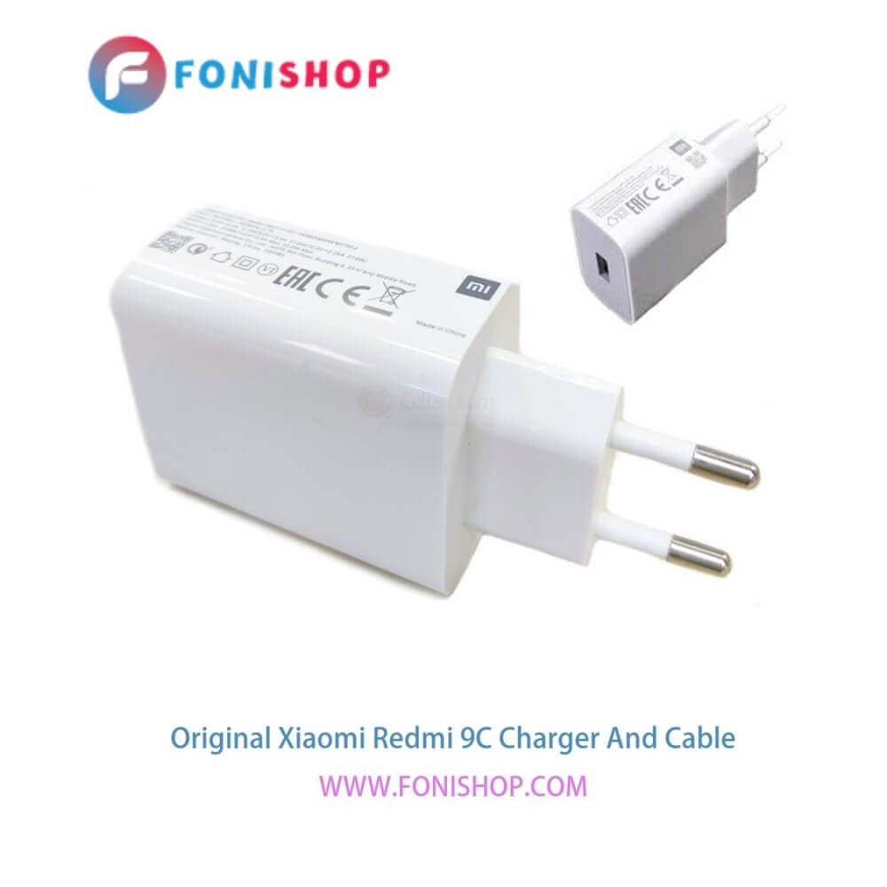 کابل و شارژر اصلی شیائومی Xiaomi Redmi 9C