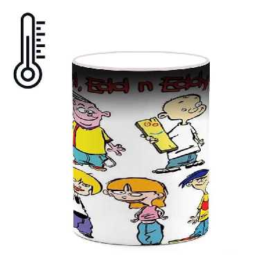 ماگ حرارتی کاکتی طرح کارتون Ed, Edd N Eddy مدل mgh22578