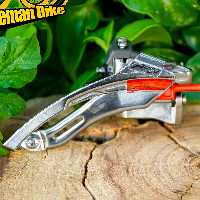 طبق عوض کن دوچرخه مارک شیمانو سری آلیویو مدل M012 ساخت ژاپن Shimano Bicycle Front Derailleur Alivio FD-M012 Japan