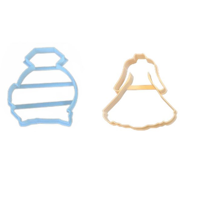 کاتر شیرینی و کوکی مدل نامزدی 2 بسته 2 عددی