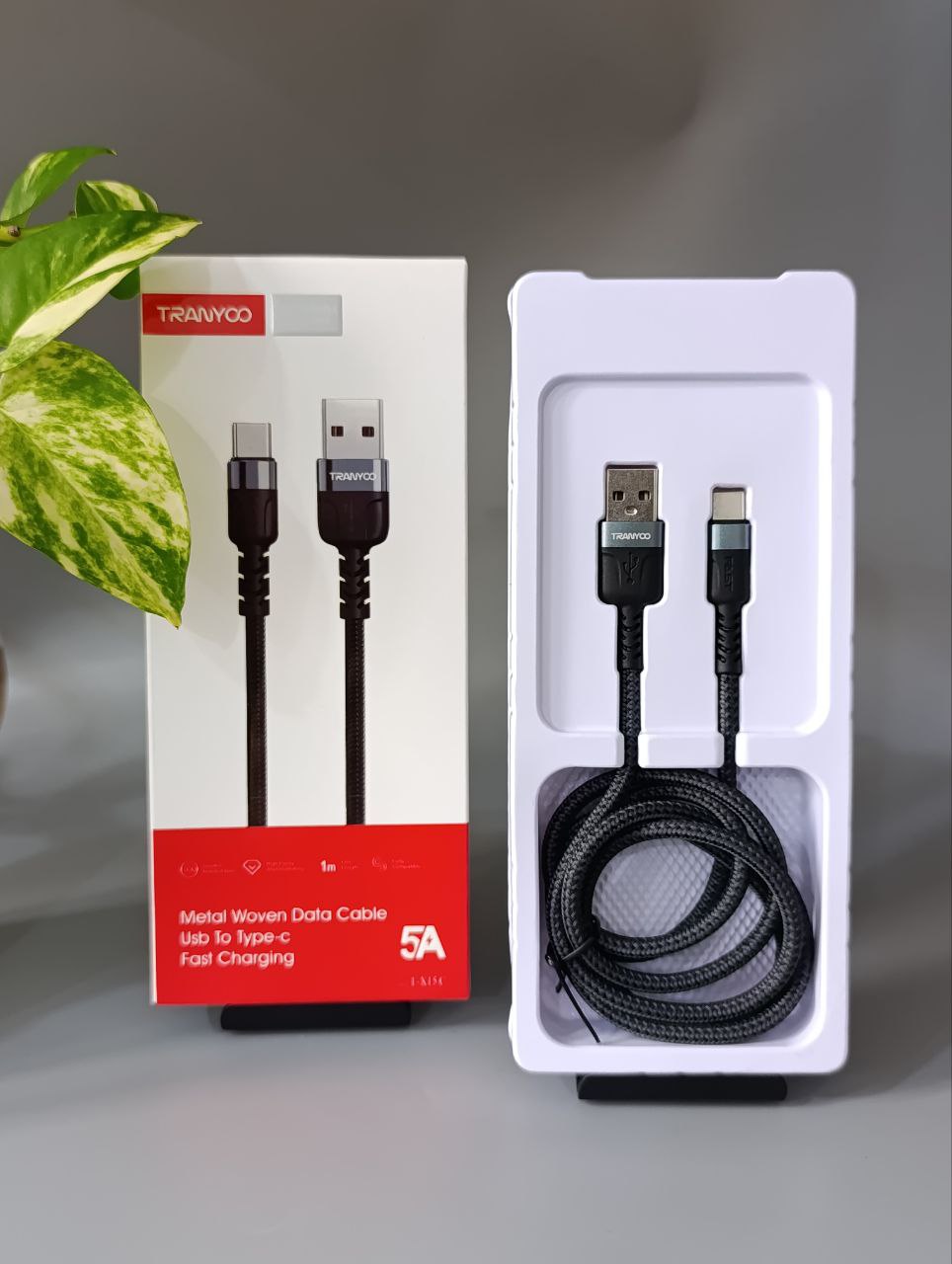 کابل شارژ ترانیو TRANYOO T-X15 - Type C