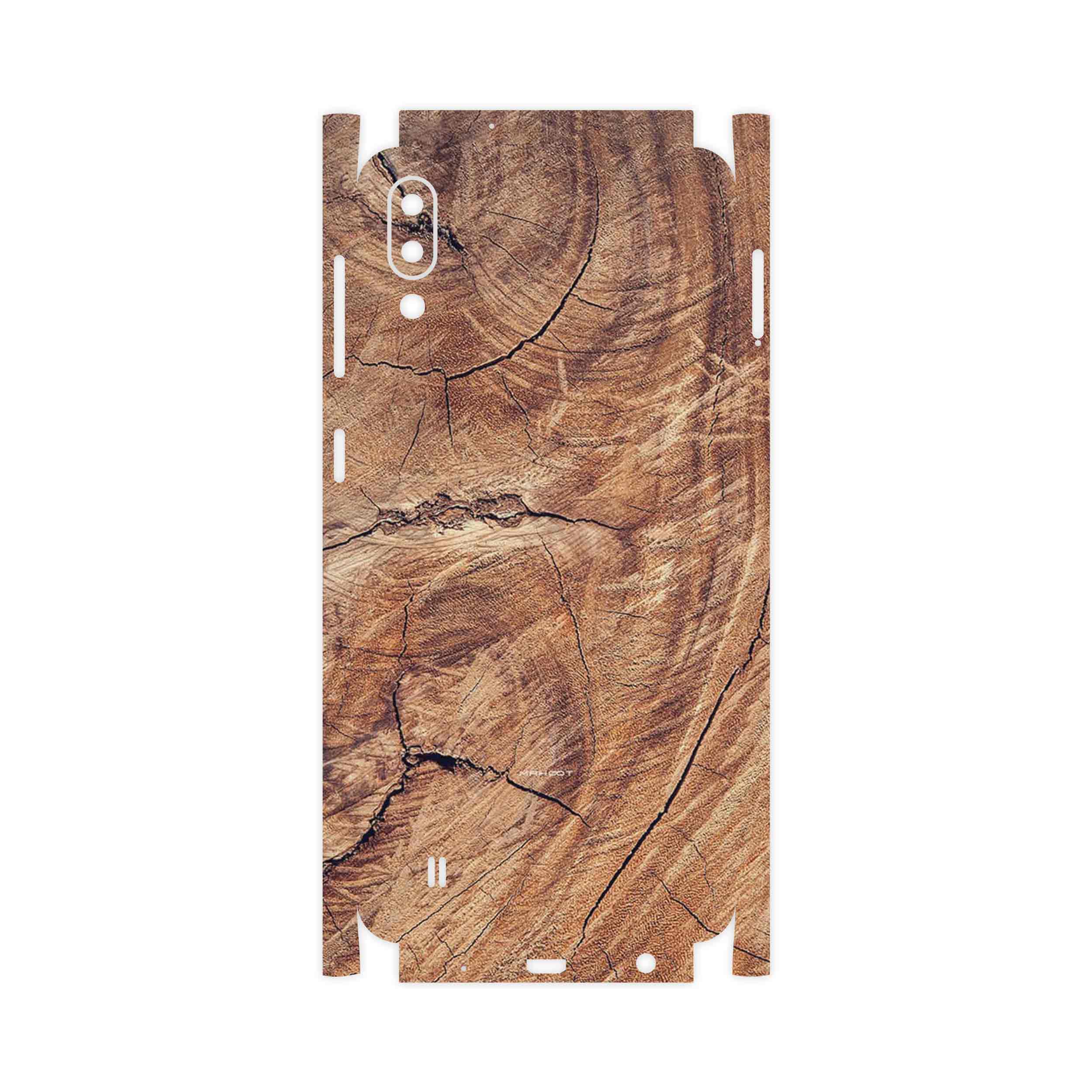 برچسب پوششی ماهوت مدل Wood Texture 5-FullSkin مناسب برای گوشی موبایل سامسونگ Galaxy M10