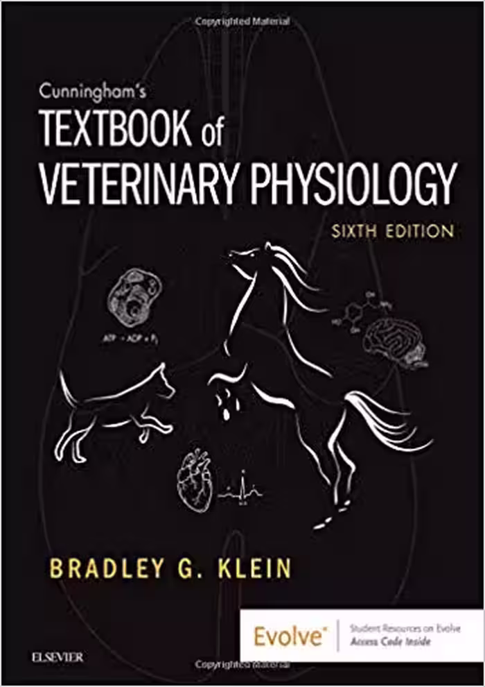 خرید و دانلود نسخه کامل کتاب Cunningham's Textbook of Veterinary Physiology 6th Edition