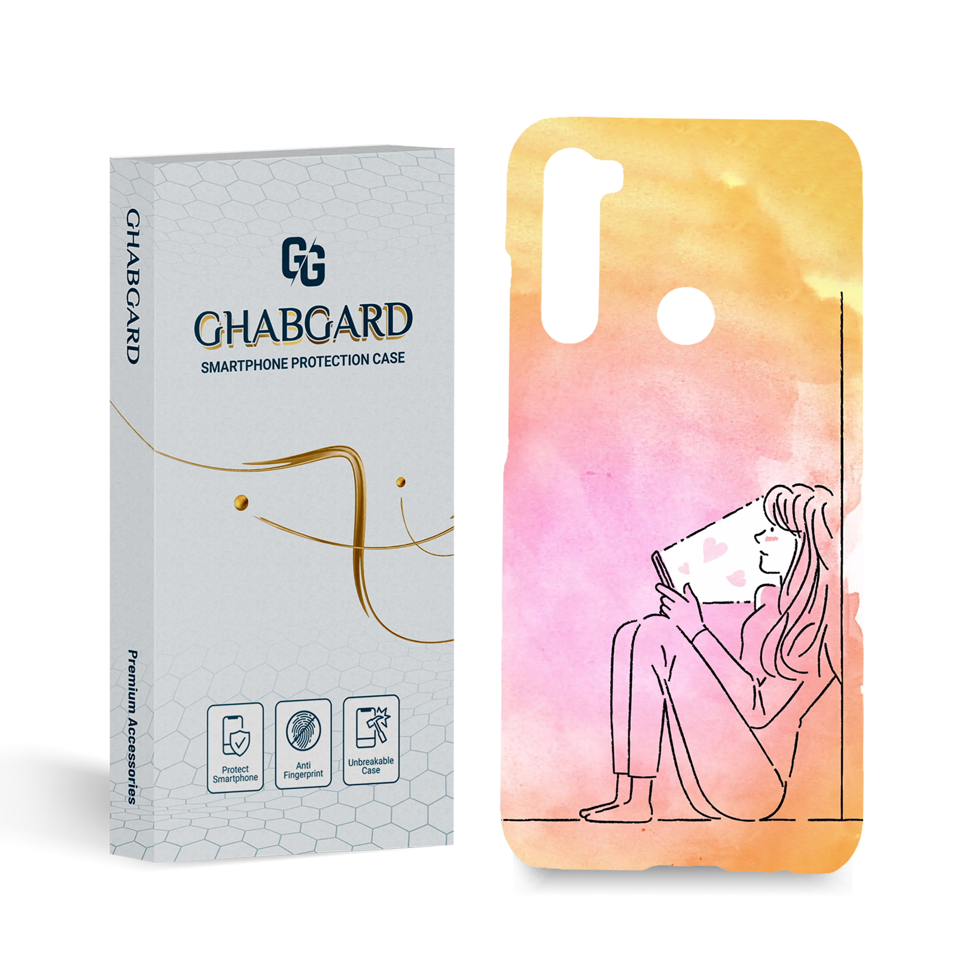 کاور قاب گارد مدل فانتزی مناسب برای گوشی موبایل شیائومی mi note8