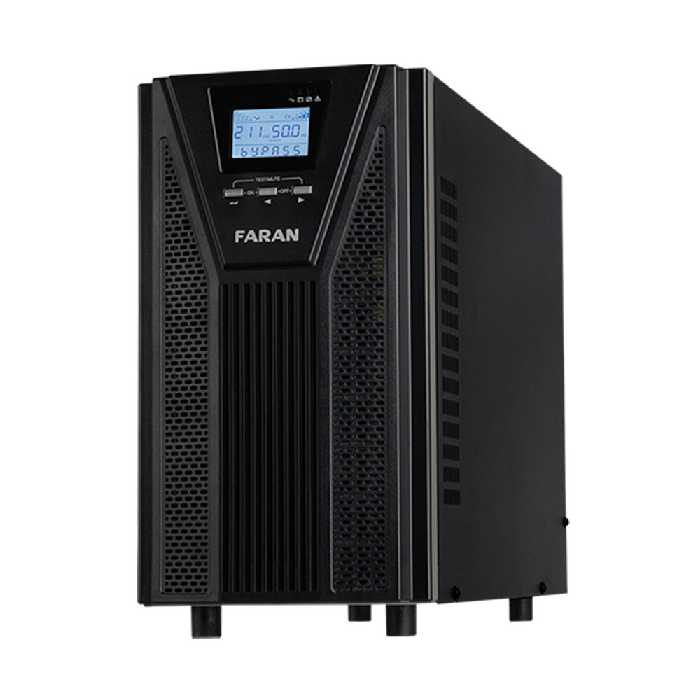 یو پی اس آنلاین سه فاز 10KVA فاران مدل Titan pro بدون باتری