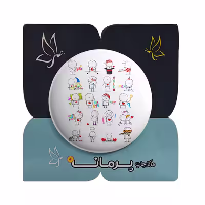 پیکسل پرمانه طرح استیکرهای عشق و عاشقی کد pm.5559