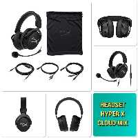 هدست گیمینگ HYPER X مدل Cloud Mix