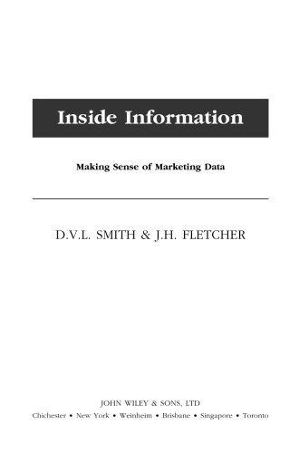 خرید و دانلود نسخه کامل کتاب Inside Information: Making Sense of Marketing Data