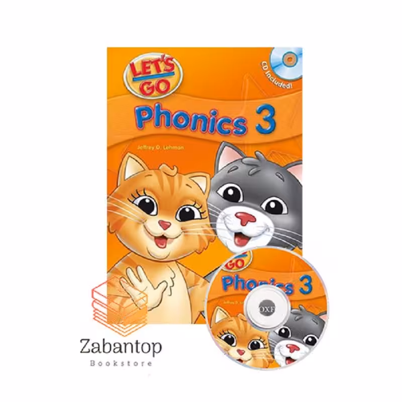 کتاب لتس گو فونیکس 3 Lets Go Phonics