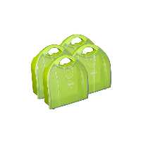 جعبه نظم دهنده ابزار مدل روبیک کد 11   بسته 4 عددی