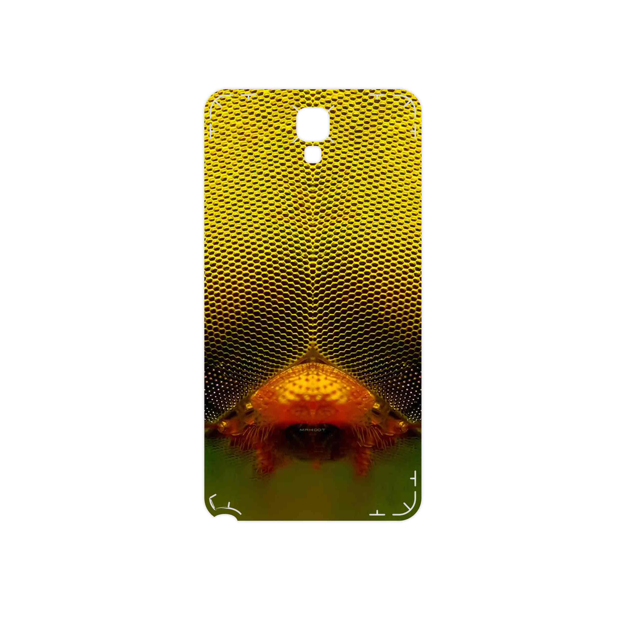 برچسب پوششی ماهوت مدل Bee eyes مناسب برای گوشی موبایل سامسونگ Galaxy Note 3 Neo