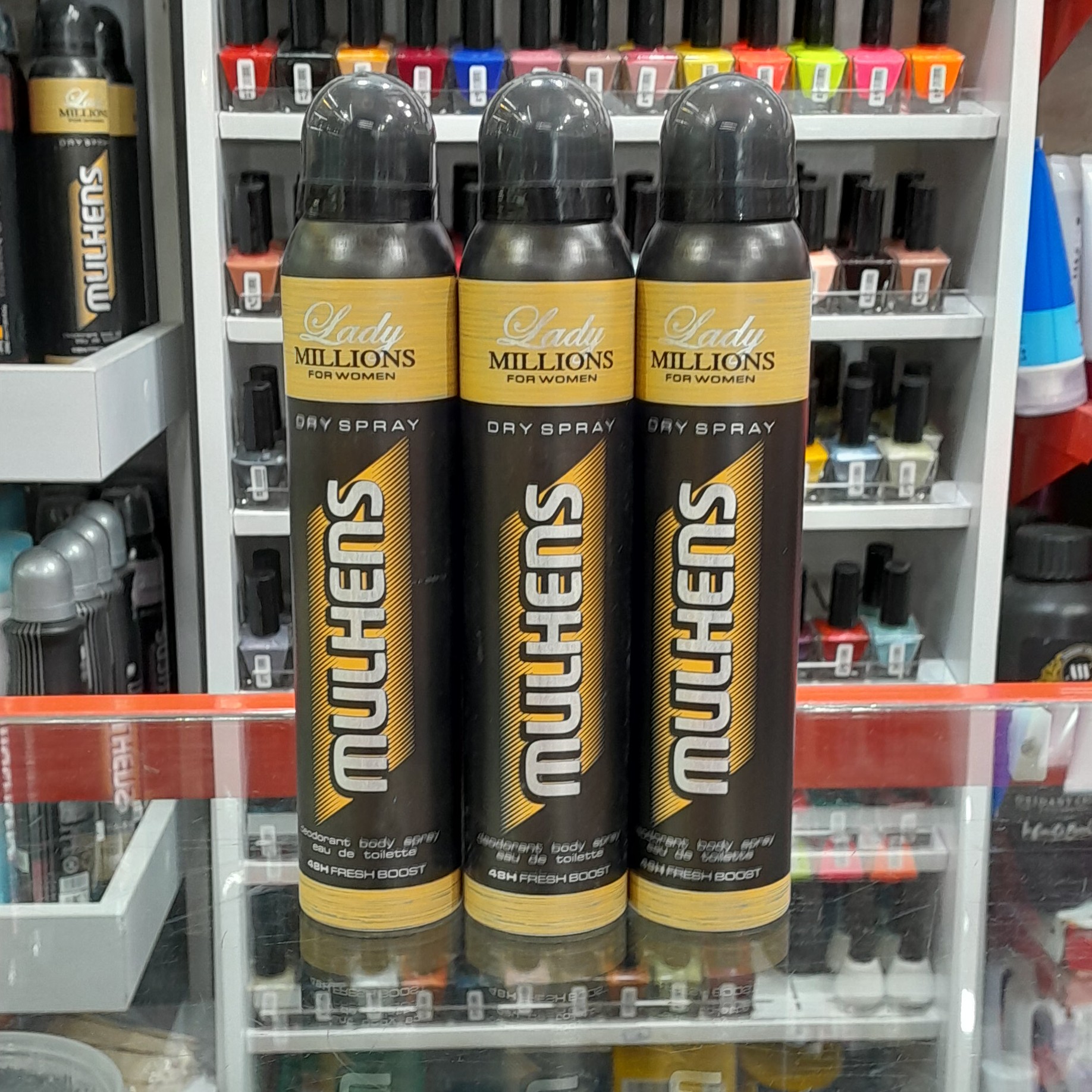 اسپری مولهنس رایحه میلیون زنانه 