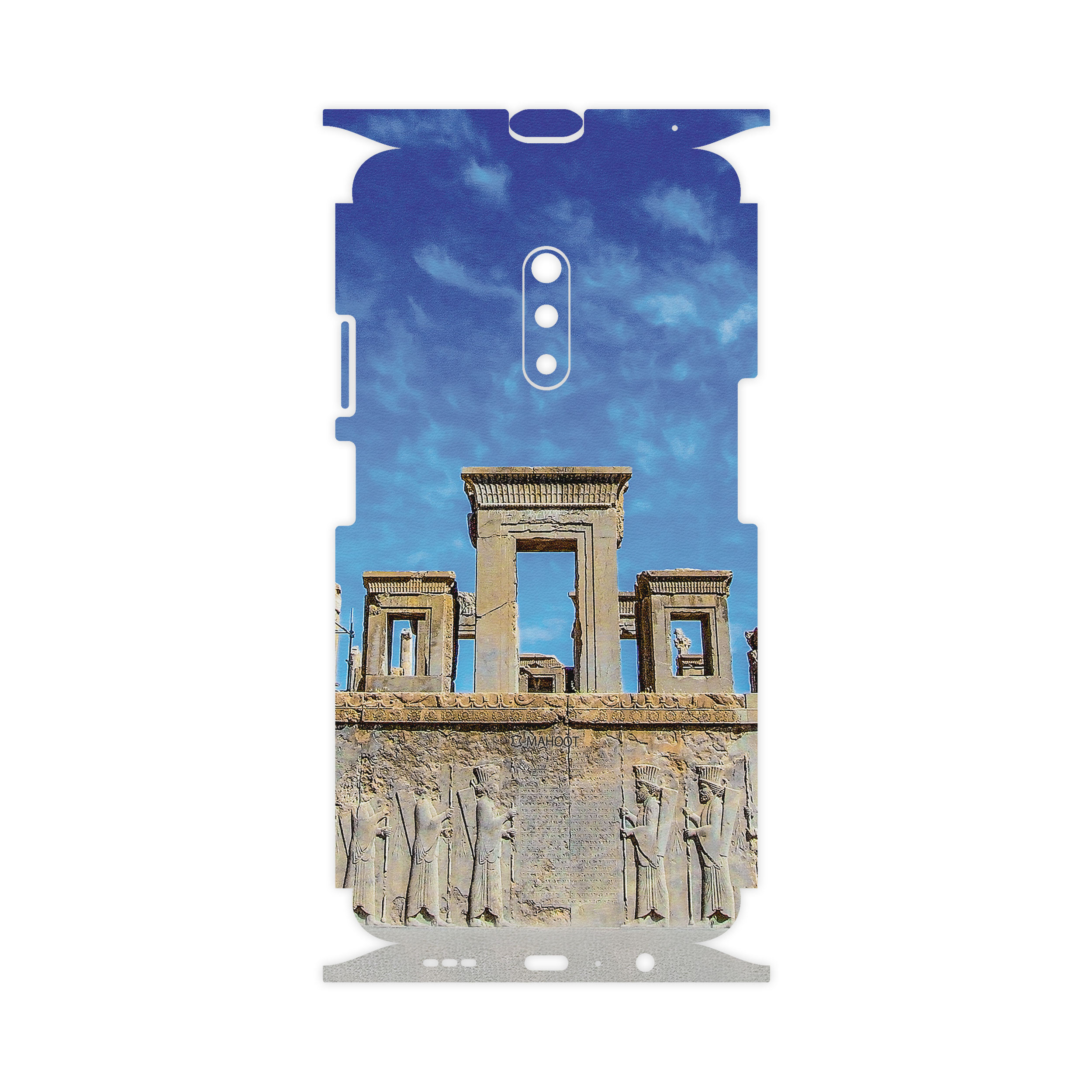 برچسب پوششی ماهوت مدل TAKHT-e-JAMSHID-FullSkin مناسب برای گوشی موبایل اوپو Realme X