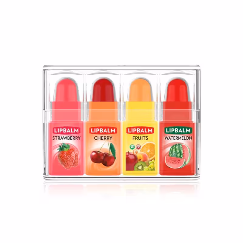 خرید + قیمت | پک مینی بالم لب میوه ای گلدن رز Mini Lip Balm