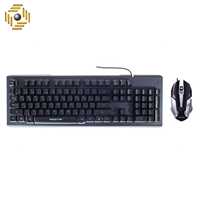 کیبورد و ماوس گیمینگ کینگ استار مدل KBM285G