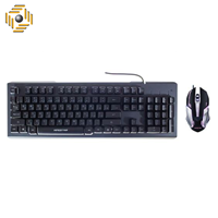 کیبورد و ماوس گیمینگ کینگ استار مدل KBM285G