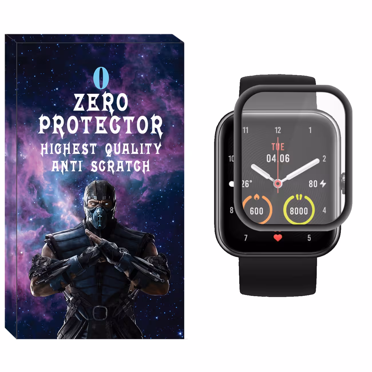 محافظ صفحه نمایش نانو زیرو مدل NZO مناسب برای ساعت هوشمند شیائومی Maimo Watch WT2105