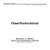 خرید و دانلود نسخه کامل کتاب OneNote 2010