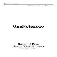 خرید و دانلود نسخه کامل کتاب OneNote 2010