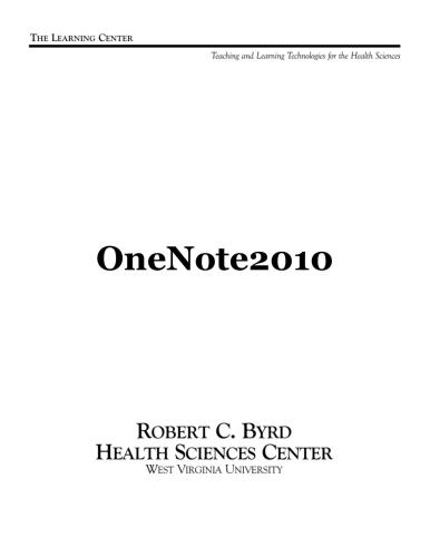 خرید و دانلود نسخه کامل کتاب OneNote 2010