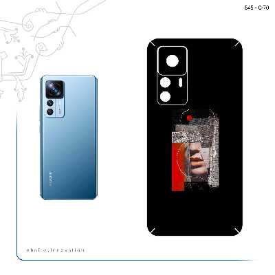 برچسب پوششی ماهوت مدل Collage of Mouth مناسب برای گوشی موبایل شیائومی 12T Pro