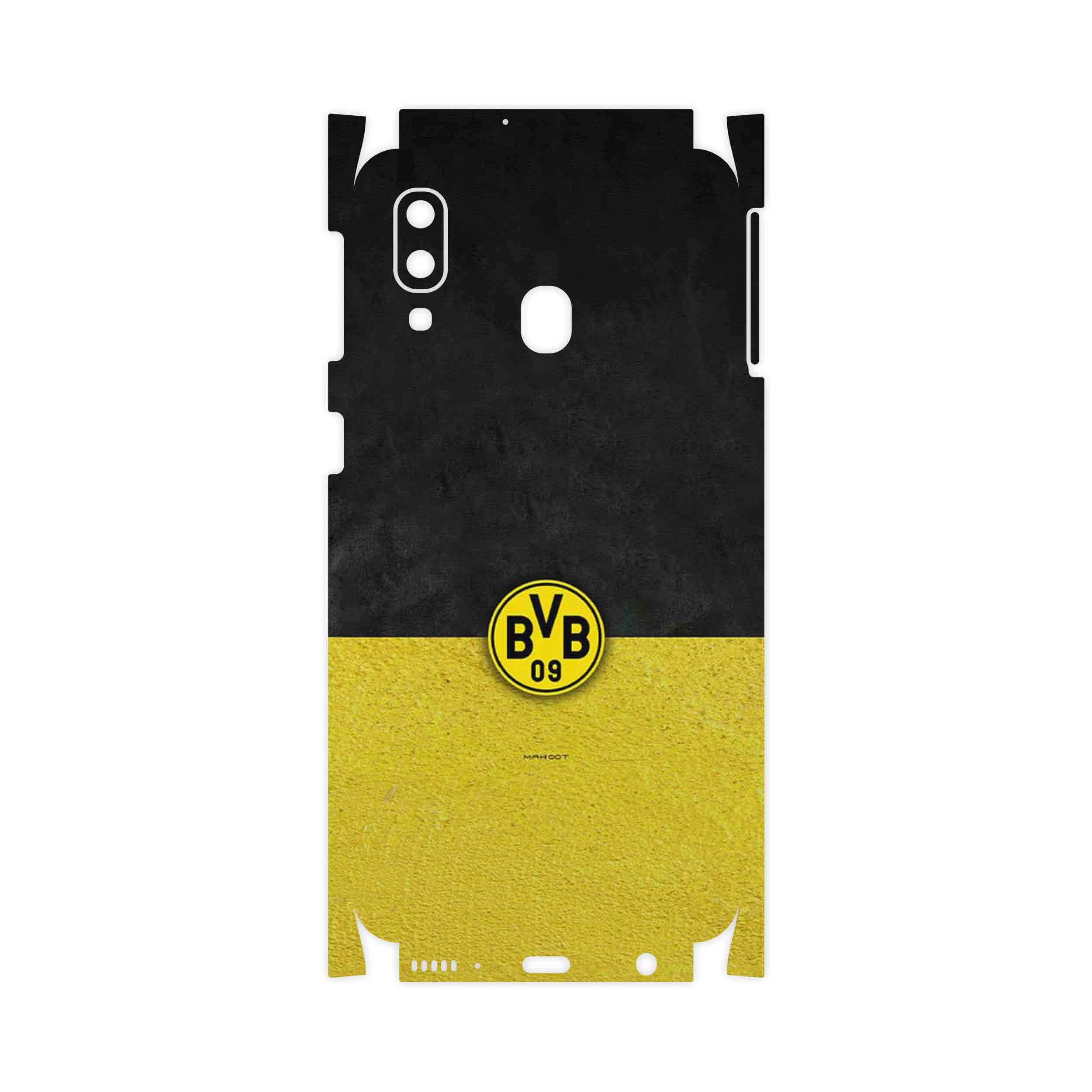 برچسب پوششی ماهوت مدل Borussia Dortmund FC-FullSkin مناسب برای گوشی موبایل سامسونگ Galaxy A40