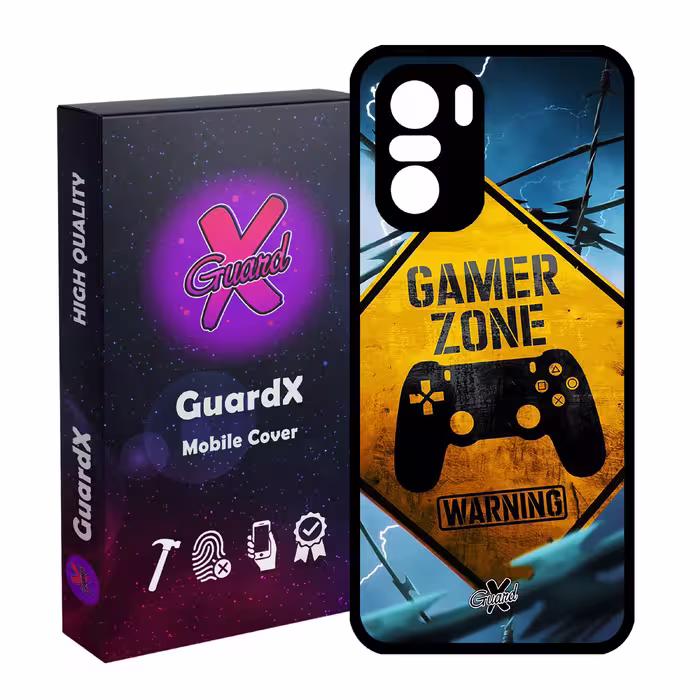 کاور گارد ایکس طرح Gamer مدل Glass10015 مناسب برای گوشی موبایل شیائومی Poco F3/MI 11X/MI 11X Pro/Redmi K40/K40 Pro