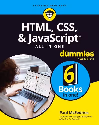 خرید و دانلود نسخه کامل کتاب HTML, CSS, and jаvascript All-in-One For Dummies