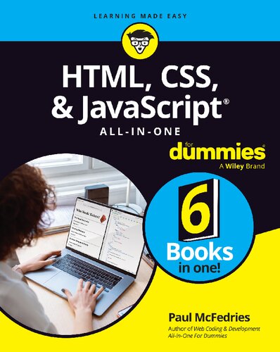 خرید و دانلود نسخه کامل کتاب HTML, CSS, and jаvascript All-in-One For Dummies