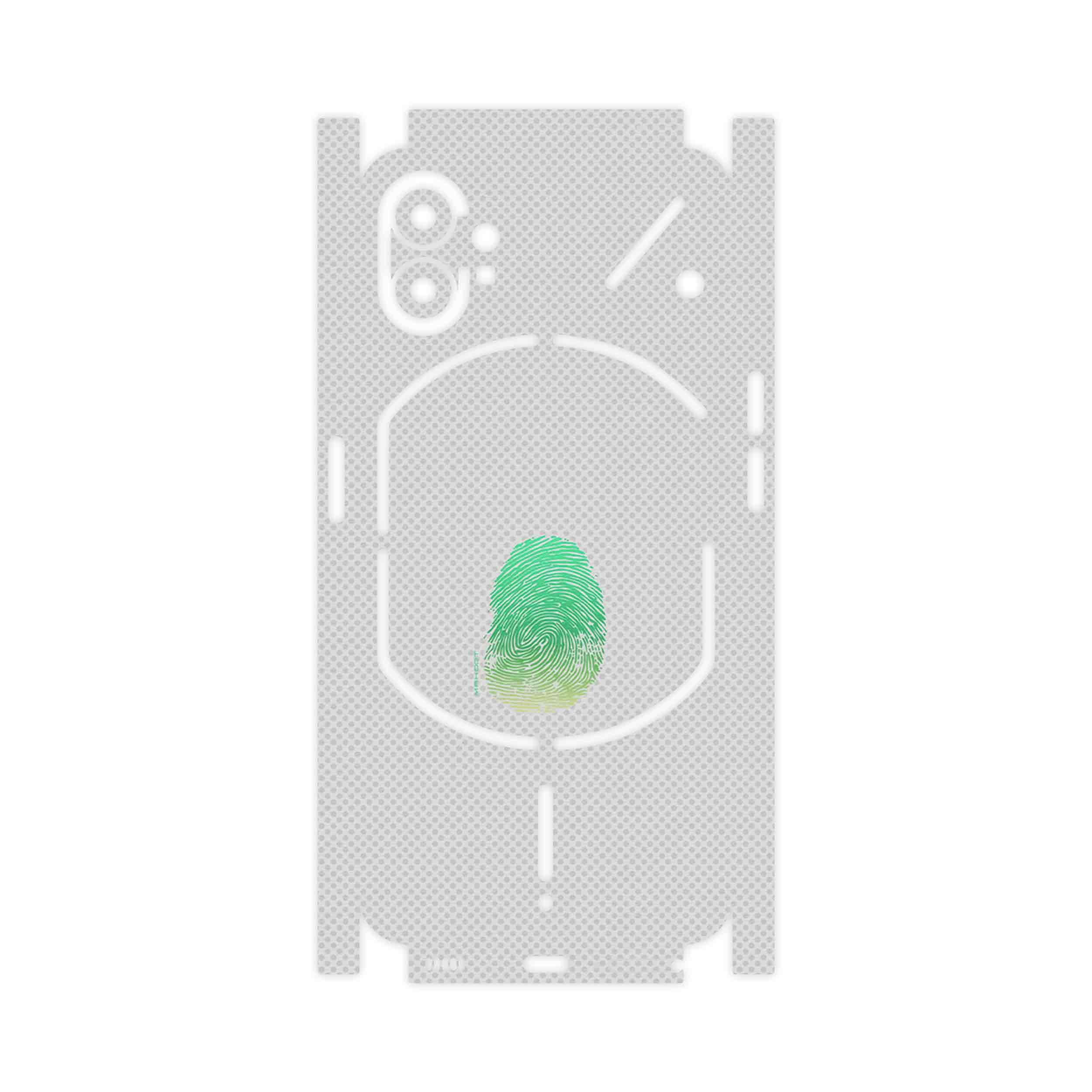 برچسب پوششی ماهوت مدل Minimal Fingerprint-FullSkin مناسب برای گوشی موبایل ناتینگ Phone 1