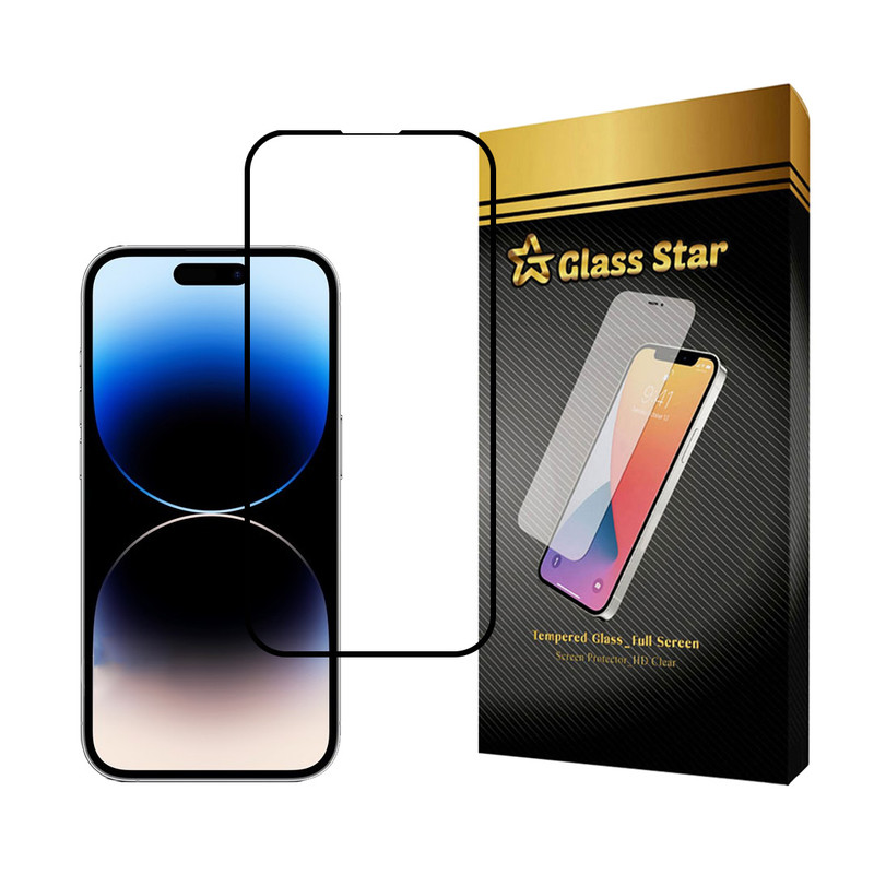 محافظ صفحه نمایش گلس استار مدل FULSLGS مناسب برای گوشی موبایل اپل iPhone 14 Pro Max | کالا برتری